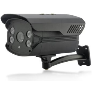 High Definition Weatherproof HD Security Camera 1/2.5 Inch CMOS, 8mm Lens, Quad IR Array